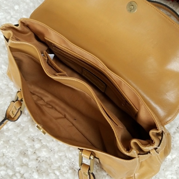🌹HP🌹Worthington Caramel Leather Handbag - Picture 3 of 8